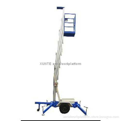 Towing Aluminum Aerial Work Platform---Single Mast
